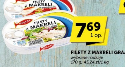 Filety z makreli Graal promocja w Groszek