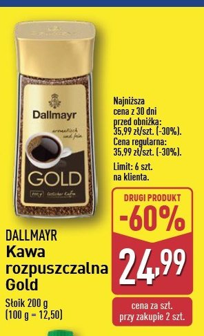 Kawa Dallmayr gold promocja