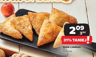Rożek z jabłkiem promocja w Netto