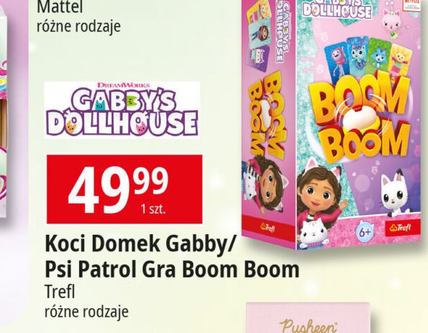 Gra boom boom paw patrol Trefl promocja