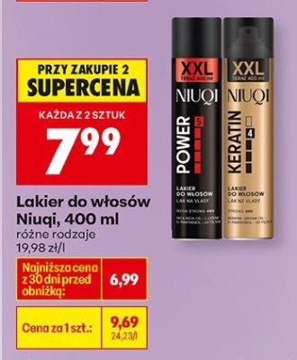 Lakier do włosów, 400 ml promocja w Biedronka