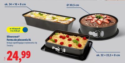 Forma do pieczenia XL Silvercrest promocja w Lidl
