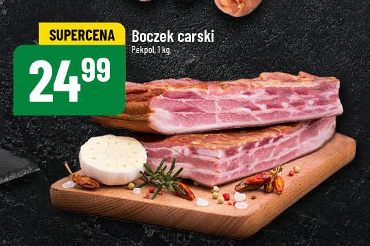 Boczek carski Pekpol promocja