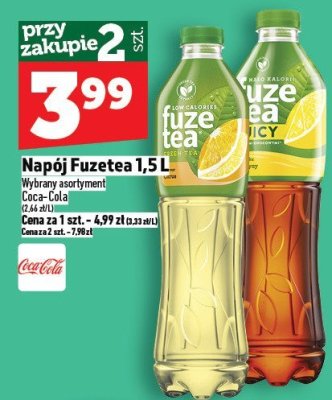 Napój Fuzetea 1,5L promocja w TOPAZ