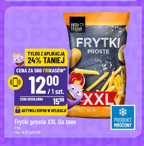 Frytki proste Gotove promocja