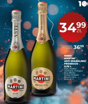 Wino Martini Asti Sparkling 0,75 L promocja w Duży Ben