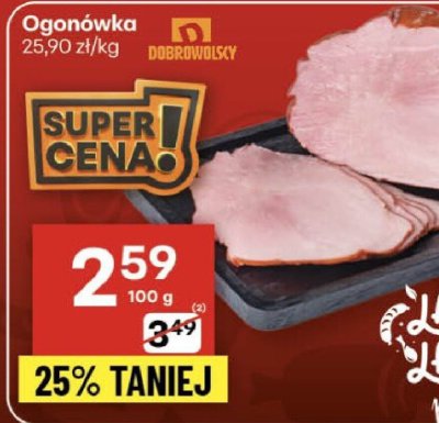 Ogonówka promocja w Delikatesy Centrum
