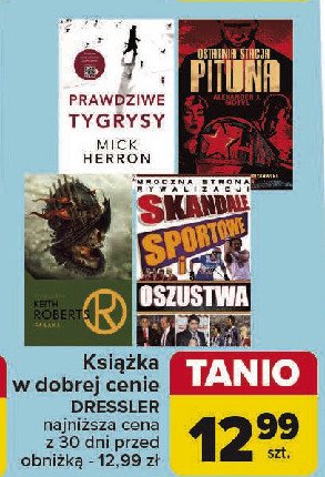 Mick herron "prawdziwe tygrysy" promocja