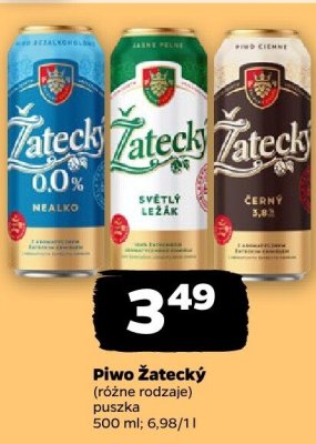 Piwo Żatecký promocja w Netto