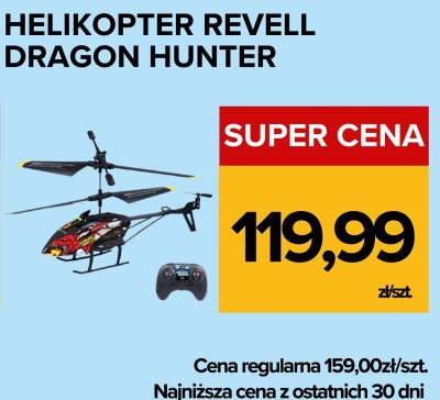 Helikopter REVELL DRAGON HUNTER promocja w Supeco