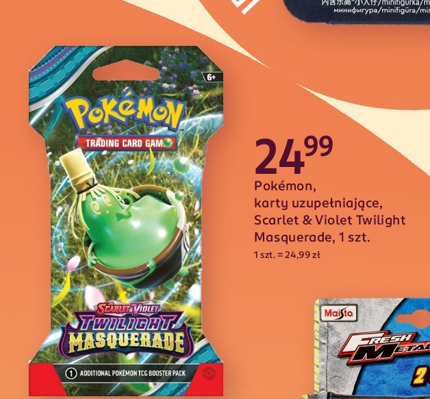 Pokemon karty scarlet & violet twilight masqerade promocja