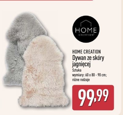 Dywan ze skóry jagnięcej, różne rodzaje promocja w Aldi