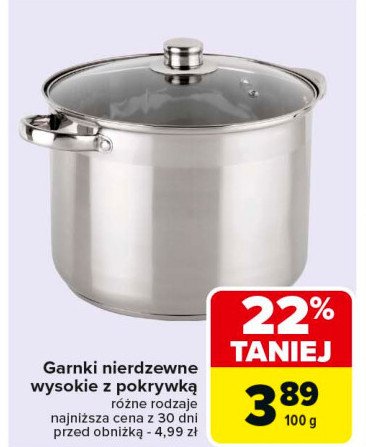 Garnki nierdzewne promocja