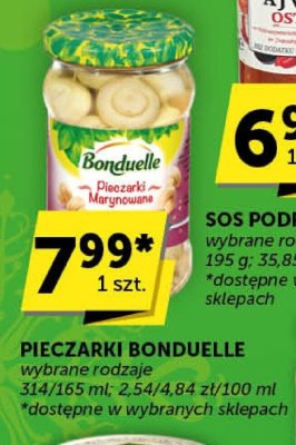 Pieczarki marynowane Bonduelle promocja w ABC