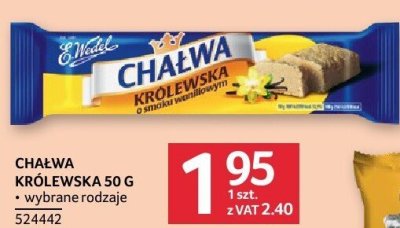 Chałwa królewska 50g promocja w Selgros