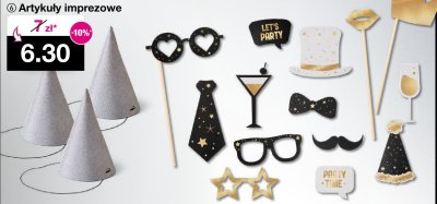 Artykuły imprezowe promocja w Woolworth