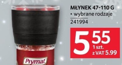 Młynek 47-110g wybrane rodzaje promocja w Selgros