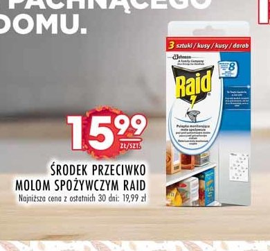 Zawieszka przeciw molom spo偶ywczym Raid promocja