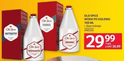 Woda po goleniu Old Spice 100 ml, cztery rodzaje promocja w Selgros