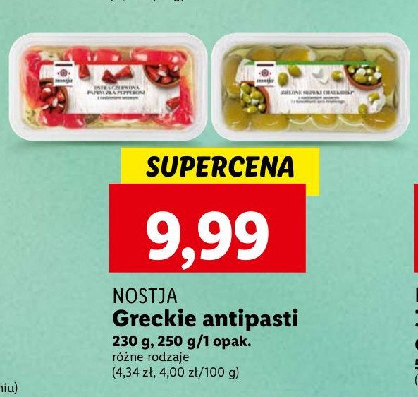 Antipasti Nostja promocja