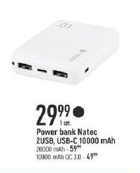 Power bank 2000 mah Natec promocja