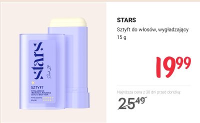 Sztyft do włosów wygładzający  promocja w Rossmann