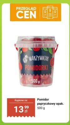 Pomidor papryczokowy opak. 500 g promocja w Biedronka