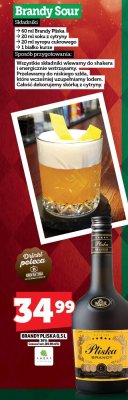 Brandy Pliska 0.5l promocja w TOPAZ