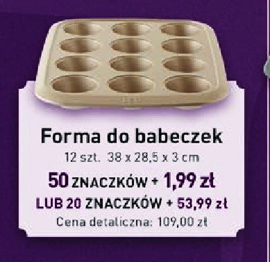 Forma do babeczek Berghoff promocja w Stokrotka