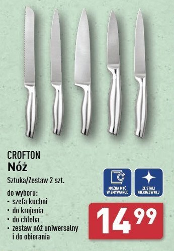 Nóż do chleba Crofton promocja