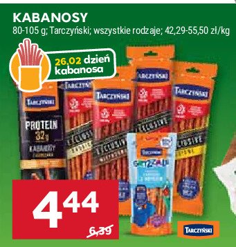 Kabanosy drobiowe Tarczyński excellence promocja