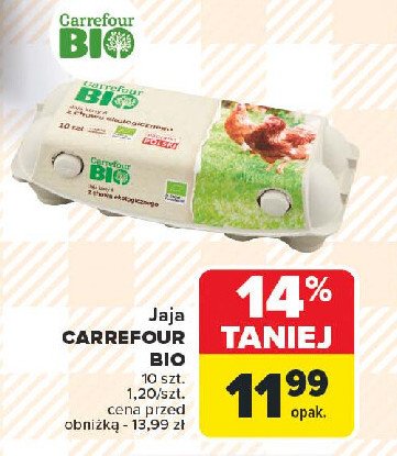 Jaja kl. a Carrefour bio promocja