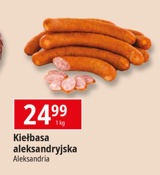 Kiełbasa aleksandryjska Aleksandria promocja w Selgros