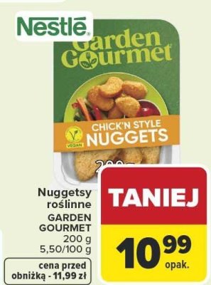 Nuggetsy roślinne Garden Gourmet Chick'n Style Nuggets promocja w Carrefour Market
