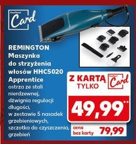 Strzyżarka hc 5020 Remington promocja w Kaufland