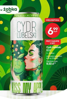 Cydr Cydr Lubelski 0,5l promocja w Żabka