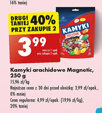 Kamyki arachidowe Magnetic promocja