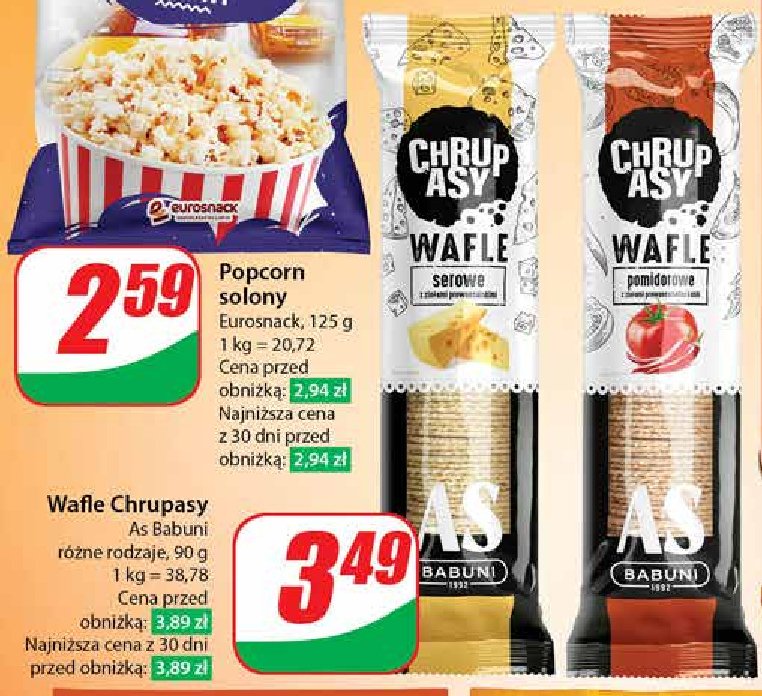 Wafle pomidorowe promocja