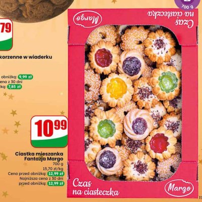 Ciastka mieszanka Fantazja Margo promocja w Dino