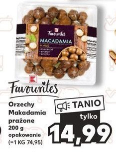 Orzechy makadamia K-classic favourites promocja