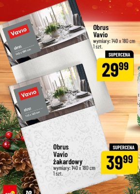 Obrus Vavio wymiary: 140 x 180 cm promocja w POLOmarket