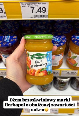 Dżem brzoskwiniowy promocja w Dino