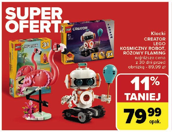 Klocki 31164 Lego creator promocja w Carrefour