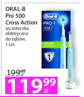 Szczoteczka do zębów pro 500 cross action Oral-b pro promocja