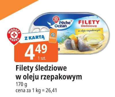 Filety śledziowe promocja w Leclerc