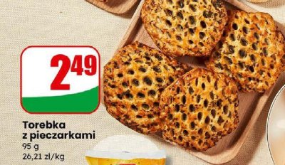 Torebka z pieczarkami promocja w Dino