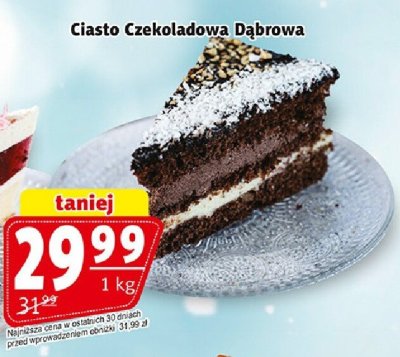 Ciasto Ciasto Czekoladowa Dąbrowa Cukiernia ŁASUCH promocja w Prim Market