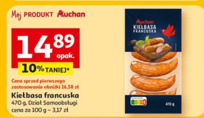 Kiełbasa promocja w Auchan
