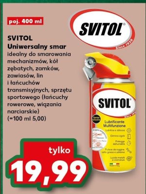 Smar uniwersalny Svitol 400 ml promocja w Kaufland