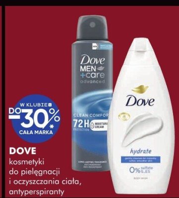Kosmetyki DOVE do pielęgnacji i oczyszczania ciała, antyperspiranty promocja w Super-Pharm